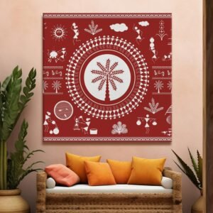 Warli Canvas Wall Art