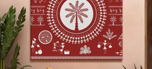 Warli Canvas Wall Art