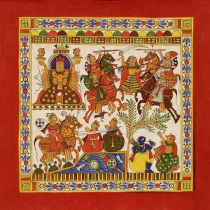 Rajasthani Folk Art Phad Painting