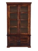 Brown Color Solid Wood Almira With 4 Gate