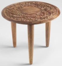 Brown Color Wooden Bedside