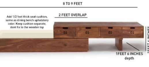 Sheesham Wood TV Unit