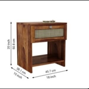 Rattan Side Table