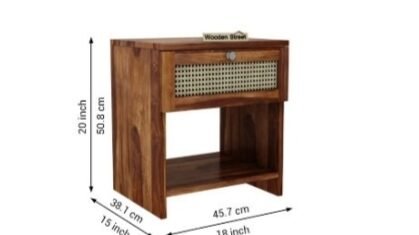Rattan Side Table
