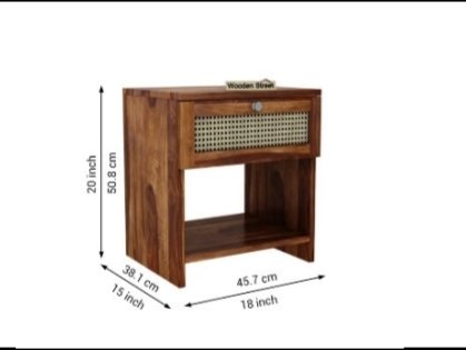 Rattan Side Table