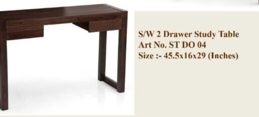 Study Table – Walnut Finish