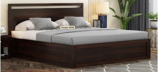 Queen Size Bed With Box Storage – Bedroom 3