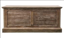 Brown Color Aruja Mango Wooden Coffee Table With Storage
