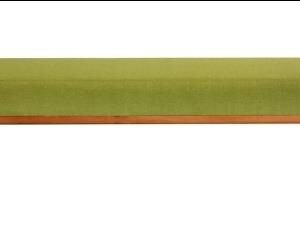 Brown & Green Color Havana Modern Wooden Cushion Bench