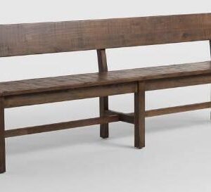 Brown Color Wooden Bench