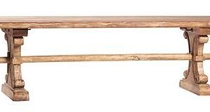 Brown Color Wooden Bench