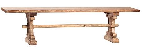 Brown Color Wooden Bench