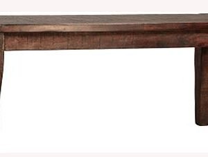 Brown Color Wooden Bench