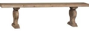 Brown Color Wooden Bench