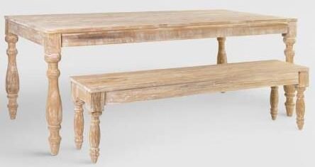 Brown Color Wooden Bench (1 Bench)