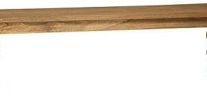 Brown Color Wooden Bench