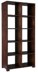 Brown Color Solid Wood Book Shelf