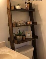 Brown Color Solid Wood Book Shelf