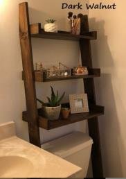 Brown Color Solid Wood Book Shelf