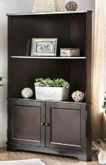 Black Color Solid Wood Buffet Unit With 2 Gate & 1 Shelf