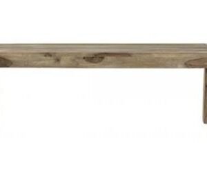 Brown Color Forio Modern Gray Sheesham Wood Bench