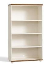 White Color Solid Wood Book Shelf