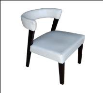 Brown Color Sheesham Wood White Poshish Walnut Chair With Cushion