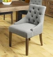 Brown Color Forenza Upholstered Wooden Chair