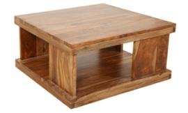 Brown Color Azul Sheesham Wood Modern Coffee Table
